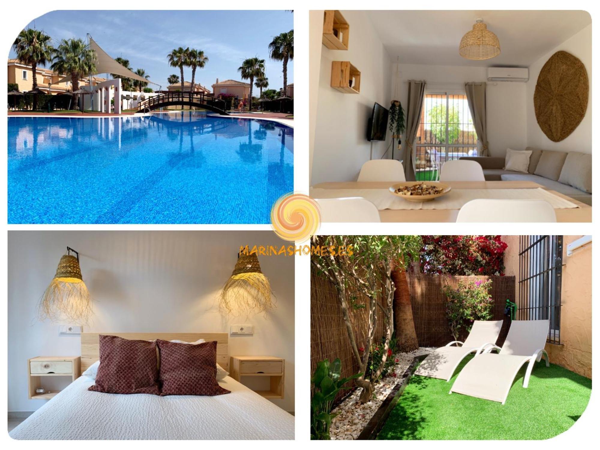 Bahari Marinas - Tu Duplex Con Jardin Privado! Appartement Vera Buitenkant foto