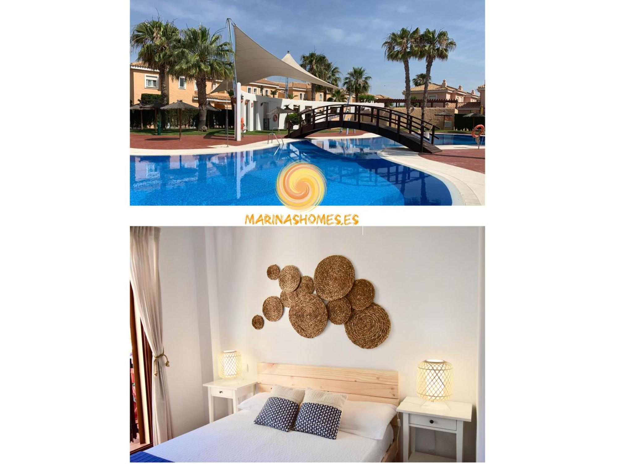 Bahari Marinas - Tu Duplex Con Jardin Privado! Appartement Vera Buitenkant foto